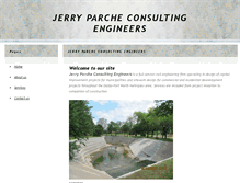 Tablet Screenshot of jerryparcheconsultingengineers.com